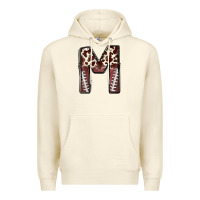 Sandshell name footballcow print letter m Premium Hoodie - CowhideDigitalArt