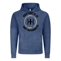 Vintage Denim Happiness is Not Automatic..Save the manuals.. 3 Pedals Cars Lovers gi Vintage Hoodie - ArtMosaic
