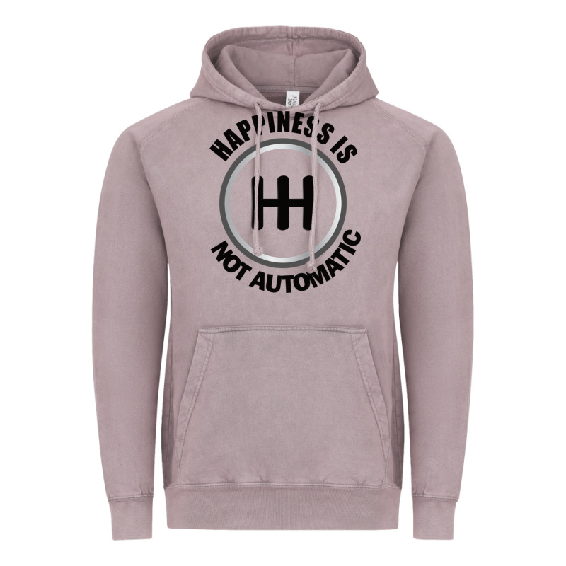Happiness Is Not Automatic..save The Manuals.. 3 Pedals Cars Lovers Gi Vintage Hoodie by ArtMosaic | Teevron