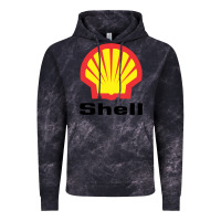 Cloud Black Copy of shell gasoline Vintage Hoodie - ArtMosaic
