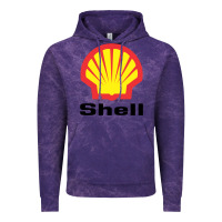Cloud Purple Copy of shell gasoline Vintage Hoodie - ArtMosaic