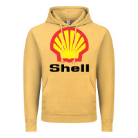 Vintage Mustard Copy of shell gasoline Vintage Hoodie - ArtMosaic