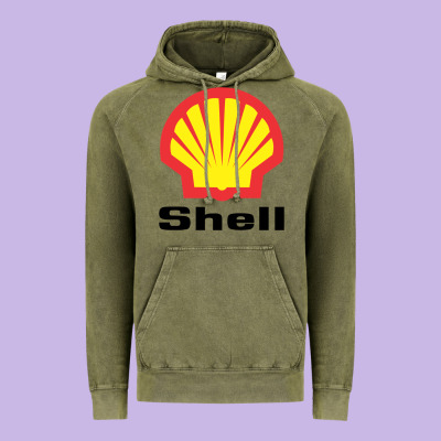 Copy Of Shell Gasoline Vintage Hoodie Designed By Artmosaic