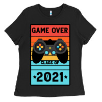 Black Game Over Class Of 2021 Ladies Tee - Bettercallsaul