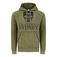 Vintage Olive The University of Sydney Vintage Hoodie - ArtMosaic