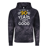 Cloud Black 90th Birthday Gift Took Me 90 Years 90 Year Old Vintage Hoodie - trangStudio