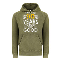 Vintage Olive 90th Birthday Gift Took Me 90 Years 90 Year Old Vintage Hoodie - trangStudio