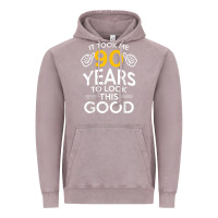 Vintage Zinc 90th Birthday Gift Took Me 90 Years 90 Year Old Vintage Hoodie - trangStudio