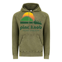 Vintage Olive pine knob music theatre Vintage Hoodie - ArtMosaic