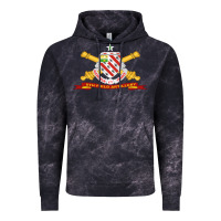 Cloud Black 8th field artillery w br   ribbon 8th field artillery w br ribbon Vintage Hoodie - ArtMosaic