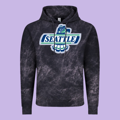 Seattle Thunderbirds, Vintage Hoodie Designed By Artmosaic