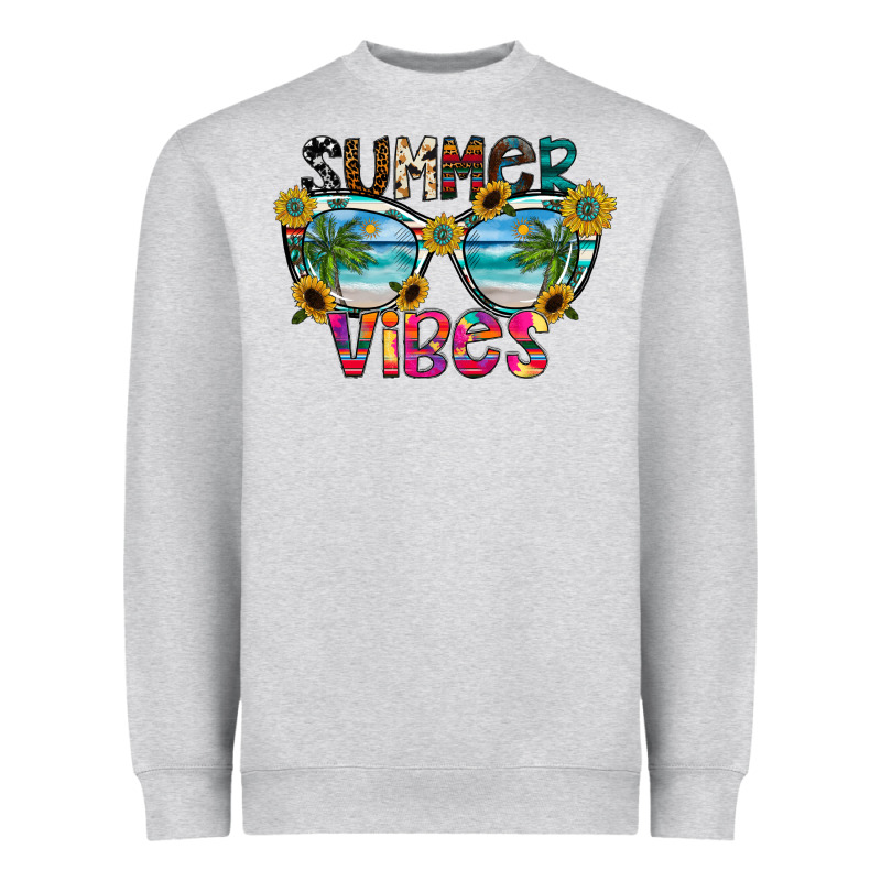 Summer Vibes Heavyweight Sweatshirt by CowhideDigitalArt | Teevron