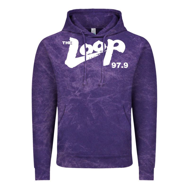 The Loop 97.9 Illinois Radio Vintage Hoodie by ArtMosaic | Teevron