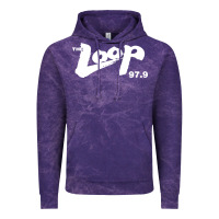 Cloud Purple The Loop 97.9 Illinois Radio Vintage Hoodie - ArtMosaic