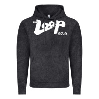 Vintage Black The Loop 97.9 Illinois Radio Vintage Hoodie - ArtMosaic