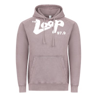 Vintage Zinc The Loop 97.9 Illinois Radio Vintage Hoodie - ArtMosaic