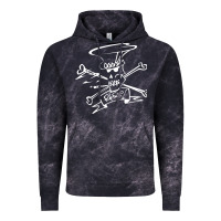 Cloud Black slash Vintage Hoodie - ArtMosaic