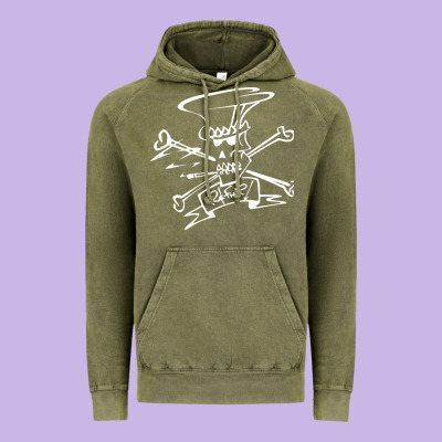 Slash Vintage Hoodie Designed By Artmosaic