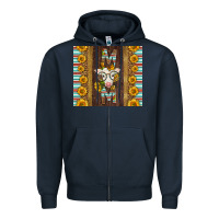Navy Western Baby Calf Mom Zipper Hoodie - LillyAllenDesigns