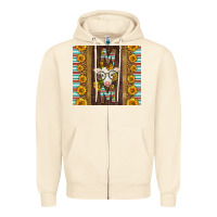 Sandshell Western Baby Calf Mom Zipper Hoodie - LillyAllenDesigns