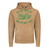 Vintage Camel philly no one likes us and we don't care green text tank top Vintage Hoodie - ArtMosaic