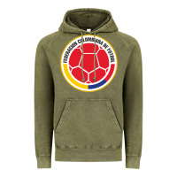 Vintage Olive colombia Vintage Hoodie - ArtMosaic