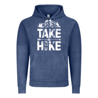 Vintage Denim take hike Vintage Hoodie - ArtMosaic