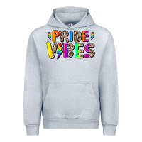 Heather Grey prıde vıbes Urban Hoodie - AdoDesignShop