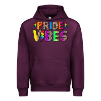 Mauve Wine prıde vıbes Urban Hoodie - AdoDesignShop