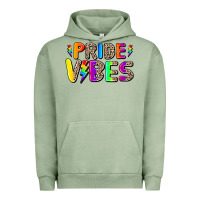Pigment Oil Green prıde vıbes Urban Hoodie - AdoDesignShop