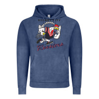 Vintage Denim roosters-sydney city Classic Vintage Hoodie - ArtMosaic