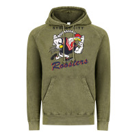 Vintage Olive roosters-sydney city Classic Vintage Hoodie - ArtMosaic