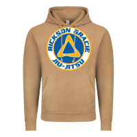 Rickson Gracie Jiu Jitsu Vintage Hoodie | Teevron