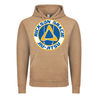 Vintage Coffee rickson gracie jiu jitsu Vintage Hoodie - ArtMosaic