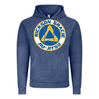 Vintage Denim rickson gracie jiu jitsu Vintage Hoodie - ArtMosaic