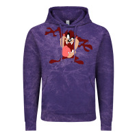 Cloud Purple tasmanian devil cartoon character Vintage Hoodie - ArtMosaic
