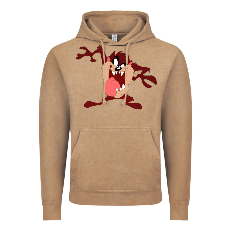 Tasmanian Devil Cartoon Character Vintage Hoodie by ArtMosaic | Teevron