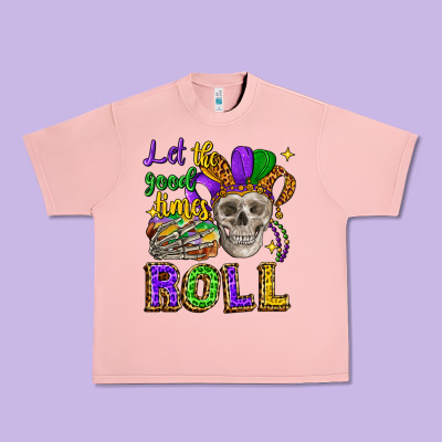 Let The Good Times Roll Urban Heavy Tee Designed By Cowgirlartshop