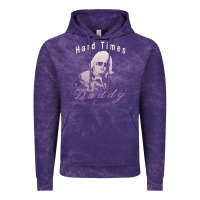 Cloud Purple Hard Times Daddy Vintage Hoodie - trangStudio