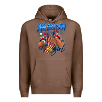 Chestnut Afro american girl sneakers Premium Hoodie - RanaPortraitStore