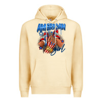 Pina Colada Afro american girl sneakers Premium Hoodie - RanaPortraitStore