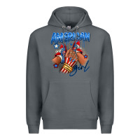 Rock Afro american girl sneakers Premium Hoodie - RanaPortraitStore