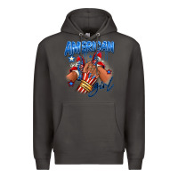 Smoke Afro american girl sneakers Premium Hoodie - RanaPortraitStore