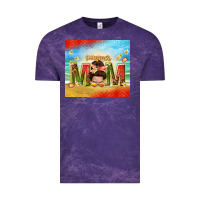 Cloud Purple summer mom Vintage Tee - TumblerDesignByShophia