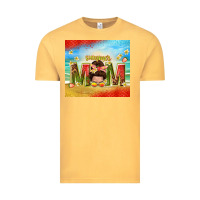 Vintage Mustard summer mom Vintage Tee - TumblerDesignByShophia