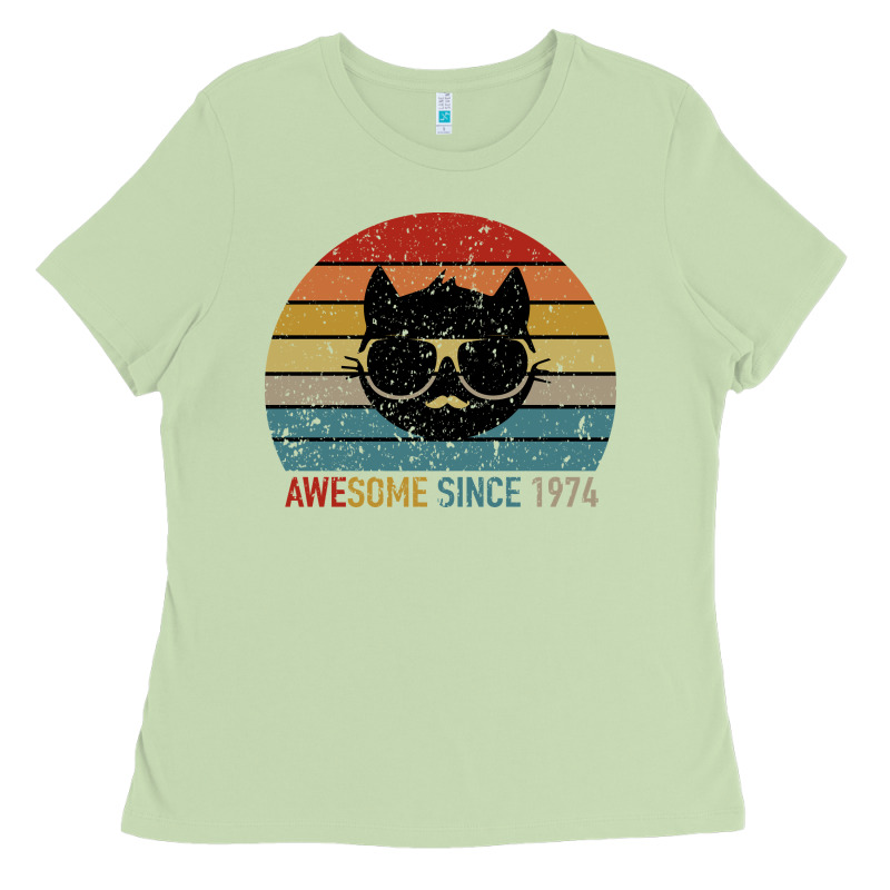 Awesome Since 1974 Ladies Tee by Bettercallsaul | Teevron