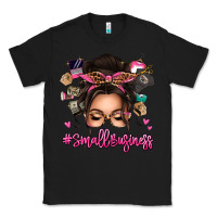 Black Small business messy bun Classic Tee - texasbilliewilder