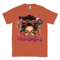 Copper Small business messy bun Classic Tee - texasbilliewilder