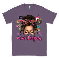 Lavender Small business messy bun Classic Tee - texasbilliewilder