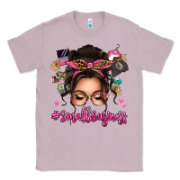 Lilac Small business messy bun Classic Tee - texasbilliewilder